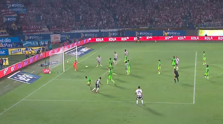 Golazo de Steven "Titi" Rodríguez el gol de la victoria 2 Junior - 1 Nacional